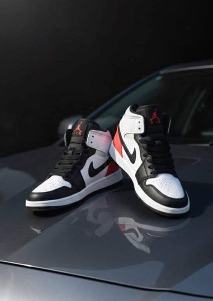 Кроссовки мужские Nike Air Jordan кожаные 41 разноцветные (A0919-7) 3462 фото