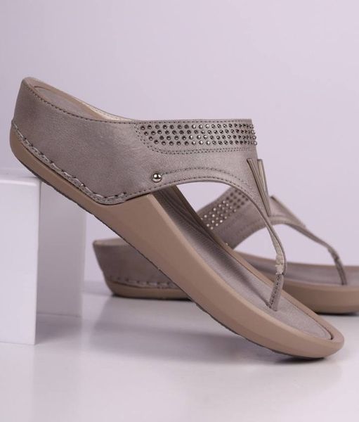 В'єтнамки жіночі Kamengsi 36 сірі 1614 фото