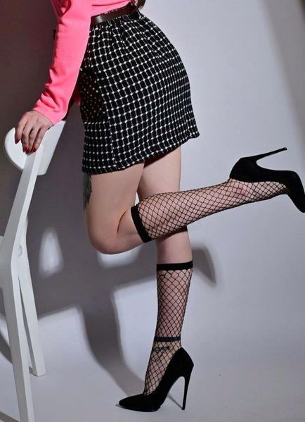 Юбка женская Fashion зимняя в клетку 44/46 черно-белая 58956566 фото
