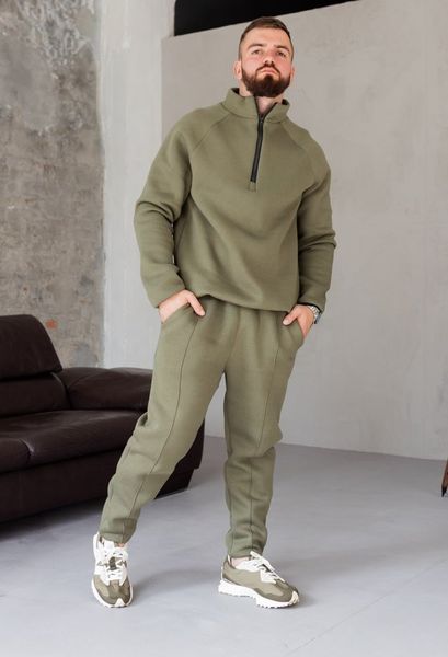 Спортивный костюм мужской Alore зимний M хаки 675 фото