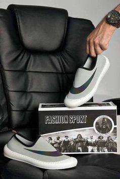 Слипоны женские Fashion Sport 41 серые 1846 фото