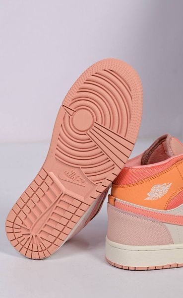 Кроссовки женские Jordan кожаные 36 розовые (B0919-18) 3400 фото