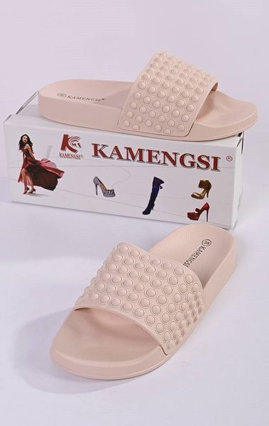 Шльопанці жіночі Kamengsi 36 бежеві 945 фото