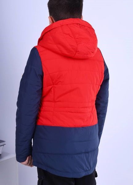 Куртка дитяча підліткова Black&Red 128 синьо-червона 82955416 фото