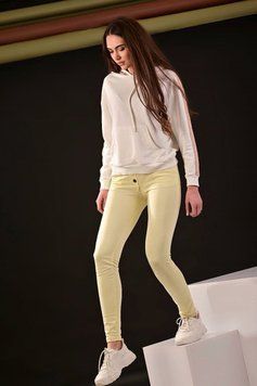 Брюки женские Exclusive 42 желтые 62616061 фото